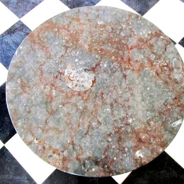 Fossil Marble Table Tops