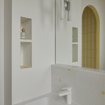 Conception de salle de bain buanderie marseillaise