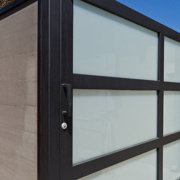 Glass Gates and Garage Door in Culver City