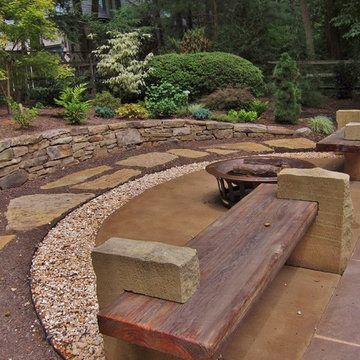 Contemporary Outdoor Living Space