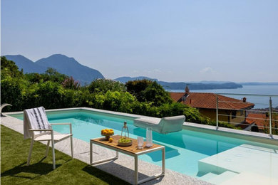 Foto di una piscina mediterranea