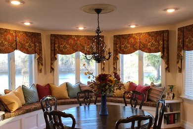 Inspiration for a timeless dining room remodel in Other