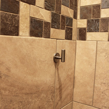 Barrier Free Walk-in Shower with Free Standing Tub ~ Medina, OH