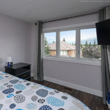 Stylish Bedroom with New Windows - Renewal by Andersen Greater Toronto