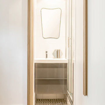 Clarté et authenticité pour cet appartement parisien de 71 m²