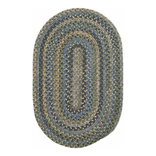 Colonial Mills Rustica RU50 Whipple Blue Traditional Area Rug, 10'x10 ...