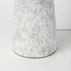 Julia Gray Antique Painted Cement Table Lamp