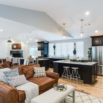 Island Fever—Open Concept Kitchen with Two Islands