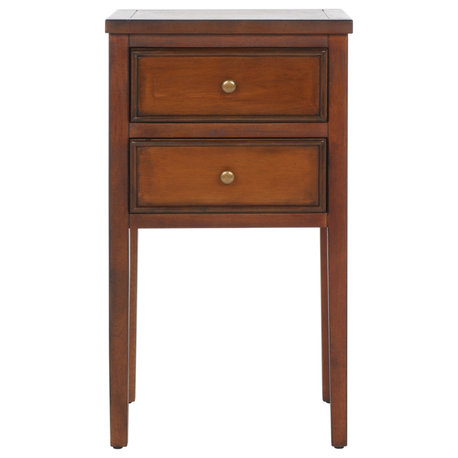 Safavieh Toby End Table, Filbert Brown