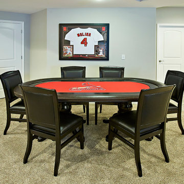 That's a Winner!! Themed Basement Finish in Troy, IL