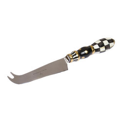 Courtly Check Cheese Knife | MacKenzie-Childs - Serving Dishes And Platters