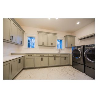 Lakeside Executive Retreat - Traditional - Laundry Room - Indianapolis ...