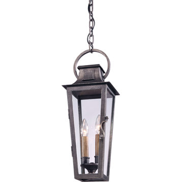 Troy Lighting F2966 French Quarter 2 Light Outdoor Lantern - Aged Pewter