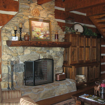Tennessee Log Home