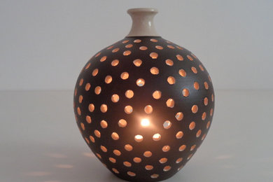 Sternenleuchtflasche (Kerzenhalter )