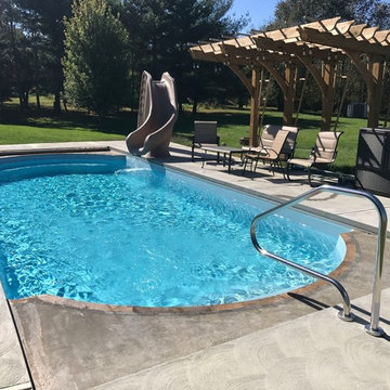 Kid Friendly New Pool Construction