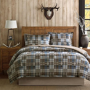 Woolrich Down Alternative Comforter Mini Set In Multi Finish Wr10 1056 Rustic Comforters And Comforter Sets By Bunnyberry Houzz