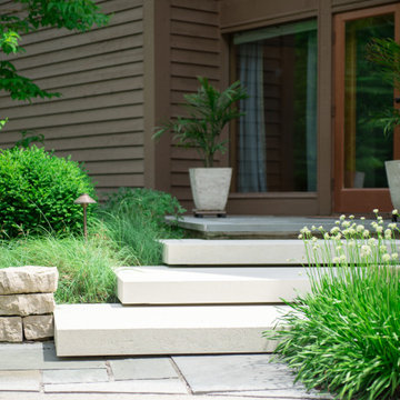 Contemporary Stone Steps - Port Washington, WI