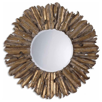 Hemani Modern Round Sunburst Mirrors