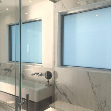 Bathroom Privacy Windows & Decorative Electronic Glass for Showers