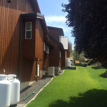 Lincoln, WA Cedar Home Refinish- Sikkens