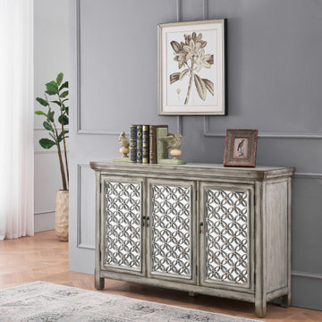 Cara 3 Door Storage Credenza