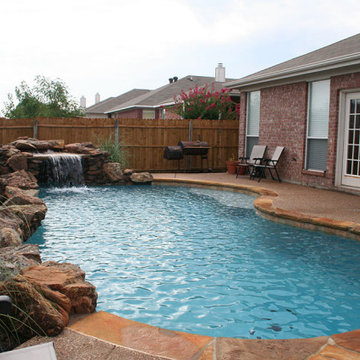 Small Zero Lot Line Pools