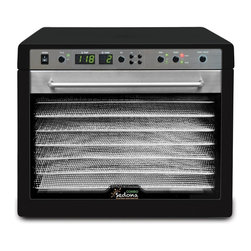Sedona SD-S9150-B Combo Food Dehydrator with Stainless Steel Trays - Food Processors