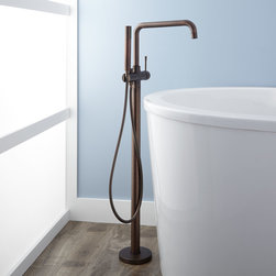 HUMBOLDT THERMOSTATIC FREESTANDING TUB FAUCET - Bathtub Faucets