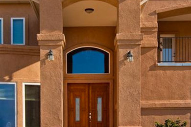 Inspiration for an exterior home remodel in Albuquerque