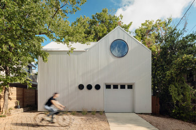 Example of a small trendy garage design in Austin