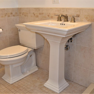 Coordinating Tile Bathroom
