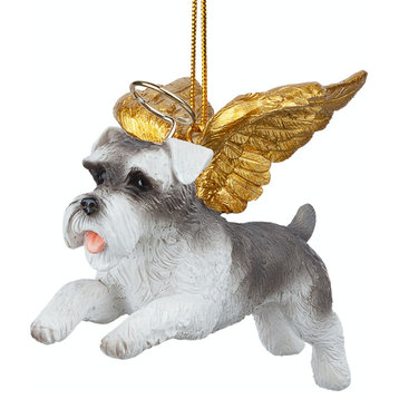 Angel Mini Schnauzer Ornament
