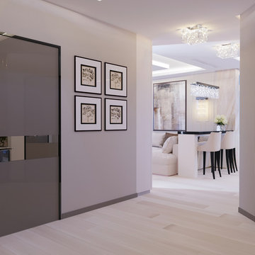 Apartments for familie with children in the housing complex "Poznyaki", 90 sq.m.