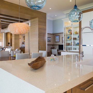 Caesarstone Oyster Kitchen Countertop