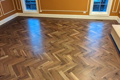 Hardwood Floor Installation In A House | CMS Flooring