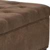 Madison Park Lindsey Tufted Square Cocktail Ottoman