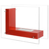 Ignis Vitrum L Red, Free Standing Ethanol Fireplace, FSF-005R