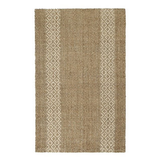 Shasta Wool and Jute Rug - Beach Style - Area Rugs - by BisonOffice