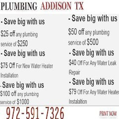 Plumbing Addison TX