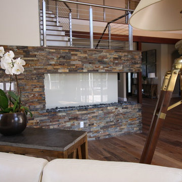 Reverse Corner Fire Feature