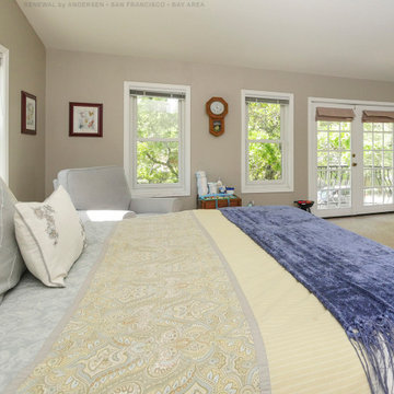 All New Windows in Lovely Bedroom - Renewal by Andersen San Francisco Bay Area