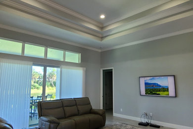 Example of a living room design in Orlando