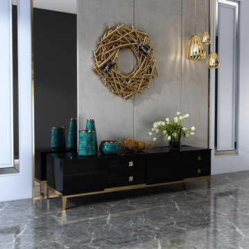 Modern high-end luxury TV stand for livingroom