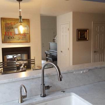 Mixing faucet finishes