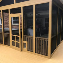 cedar porch enclosure