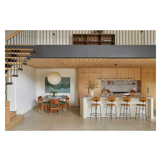 Los Gatos Treehouse - Midcentury - Kitchen - San Francisco - by Cathie ...