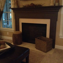 fireplace makeover