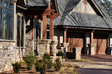 Example of a classic exterior home design in Other
