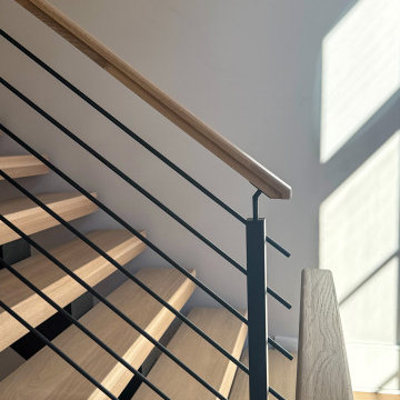 Project #147 | Modern Staircase with Seattle Style Stringer